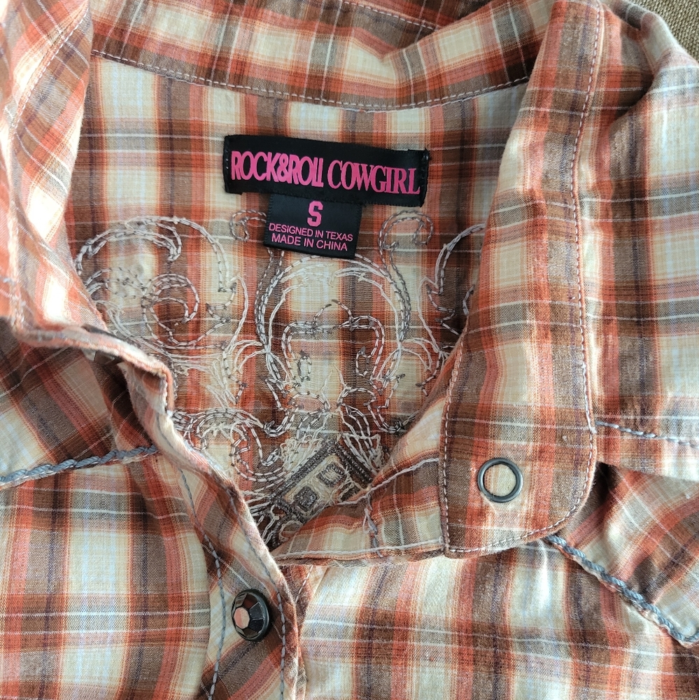 Rock&Roll Cowgirl long sleeve shirt!